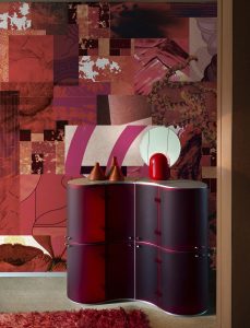 Tapeta Wall&Deco Fil Roug