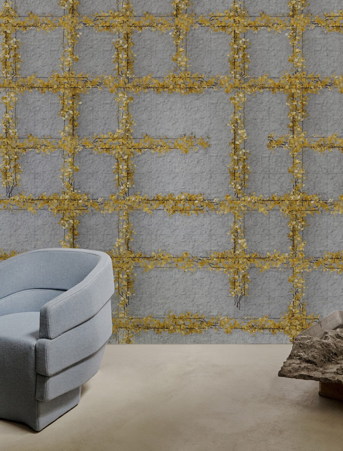 Tapeta Wall&Deco Ivy Line