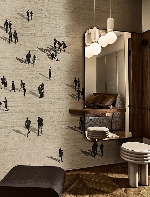 LA CITTA' FLUIDA TAPETA WALL&DECO