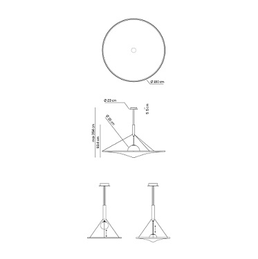 LAMPA WISZĄCA MANTO AXO LIGHT
