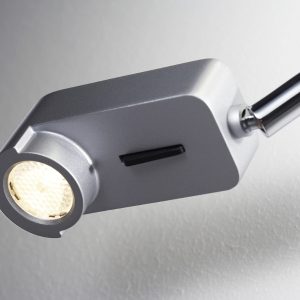 LEDPIPE kinkiet MARSET srebrny