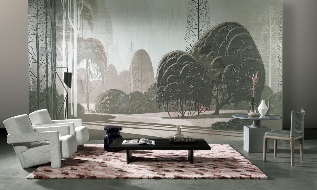 Tapeta Arte Décors&Panoramiques 97551 Dove Le Jardin Mystique