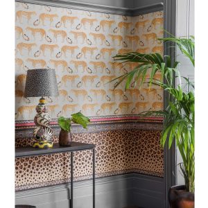 LEOPARD WALK TAPETA COLE&SON