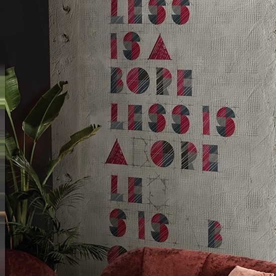 LESS IS A BORE TAPETA WALL&DECO