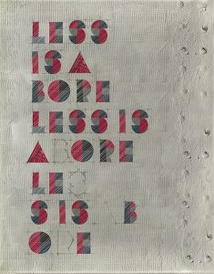 LESS IS A BORE TAPETA WALL&DECO WDLB1701