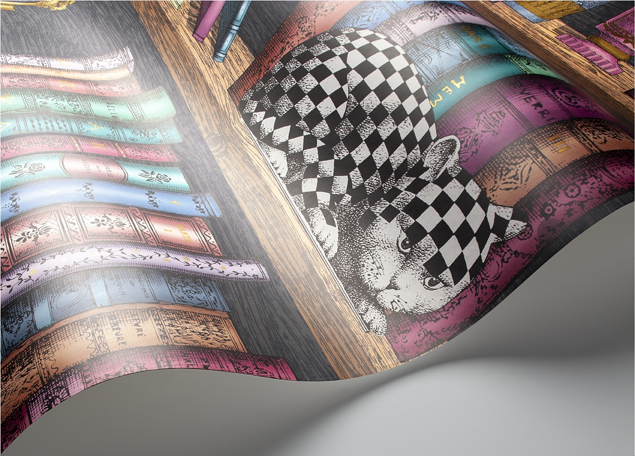 LIBRERIA 114/13025 (kol. FORNASETTI SENZA TEMPO)