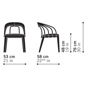 LOOP FOTEL VERY WOOD