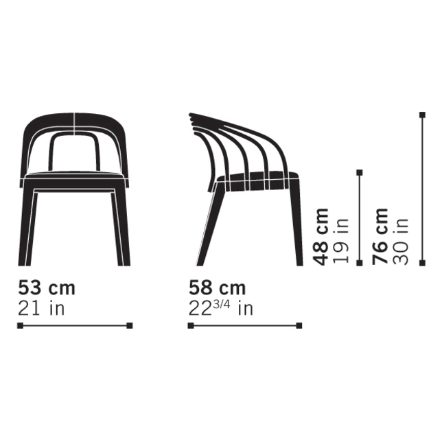 LOOP FOTEL VERY WOOD