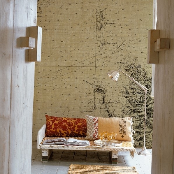 LOSTING MAP TAPETA WALL&DECO