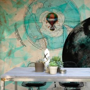 MAN ON THE MOON WALL&DECO