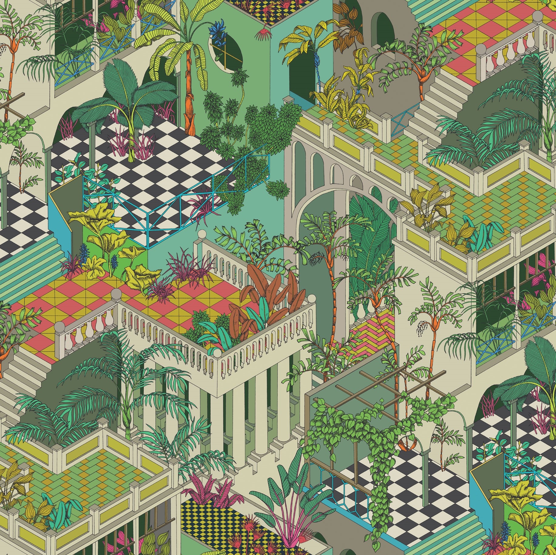 MIAMI 105/4017 TAPETA COLE&SON