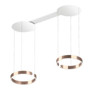MITO SOSPESO DUE 40 ROSE GOLD OCCHIO