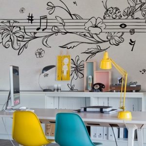 MUSIK METRIK TAPETA WALL&DECO