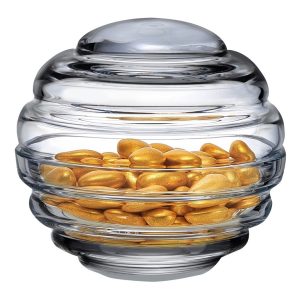 NEST pojemnik dekoracyjny NUDE GLASS