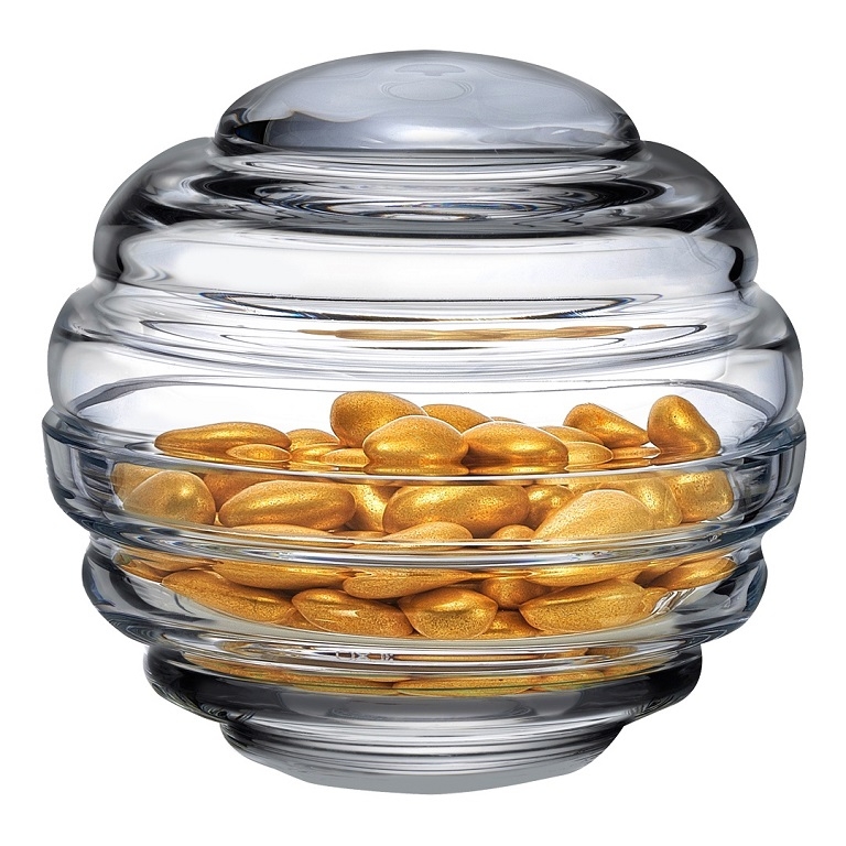 NEST pojemnik dekoracyjny NUDE GLASS