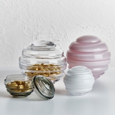 NEST pojemnik dekoracyjny NUDE GLASS
