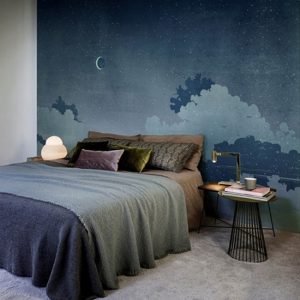 NOTTURNO BLU TAPETA WALL&DECO