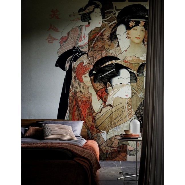 NOUVEAU GEISHA TAPETA WALL&DECO