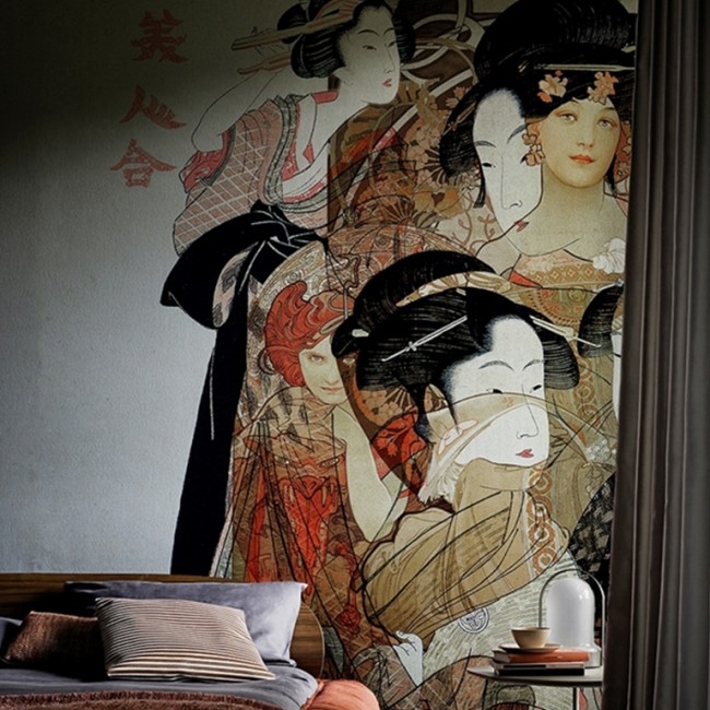 NOUVEAU GEISHA TAPETA WALL&DECO