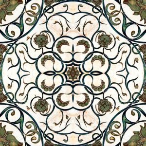 ORGANIC TILE TAPETA MIND THE GAP
