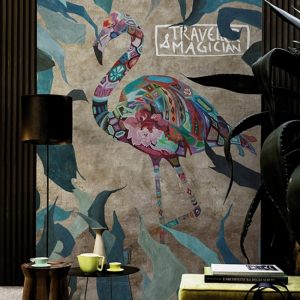 PINK WIND TAPETA WALL&DECO