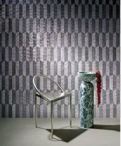 Okładzina ścienna Arte Samal 33710 Dove Grey Prisma - mozaika geometryczna