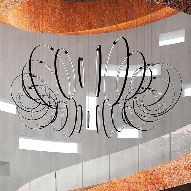 Lampa wisząca Rings Zava