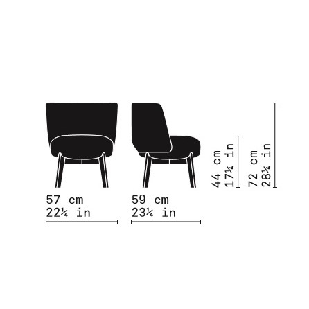 ROND 02L FOTEL VERY WOOD