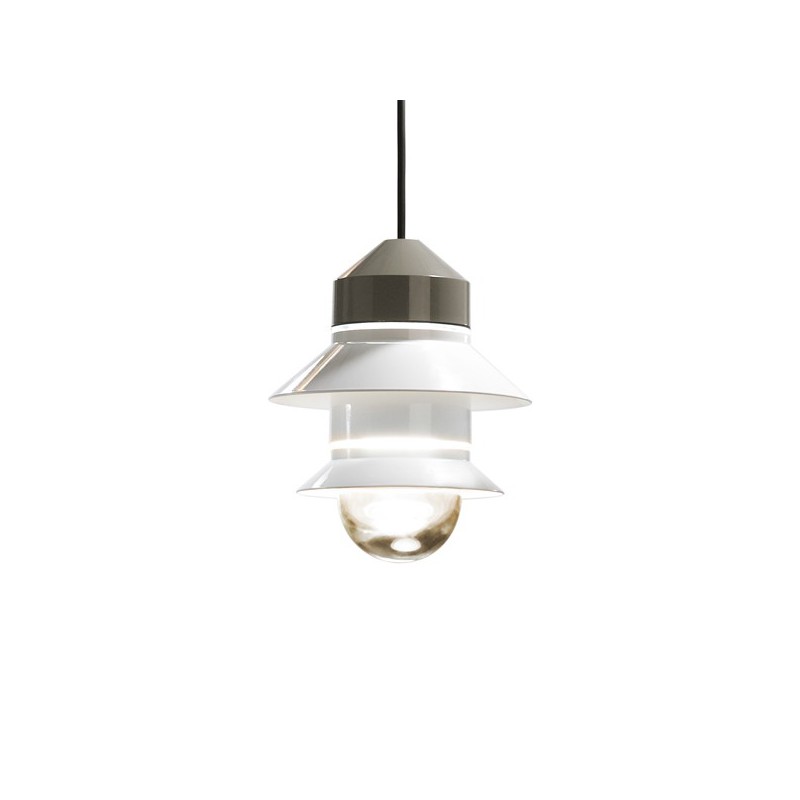 SANTORINI zewnętrzna lampa wisząca MARSET biała