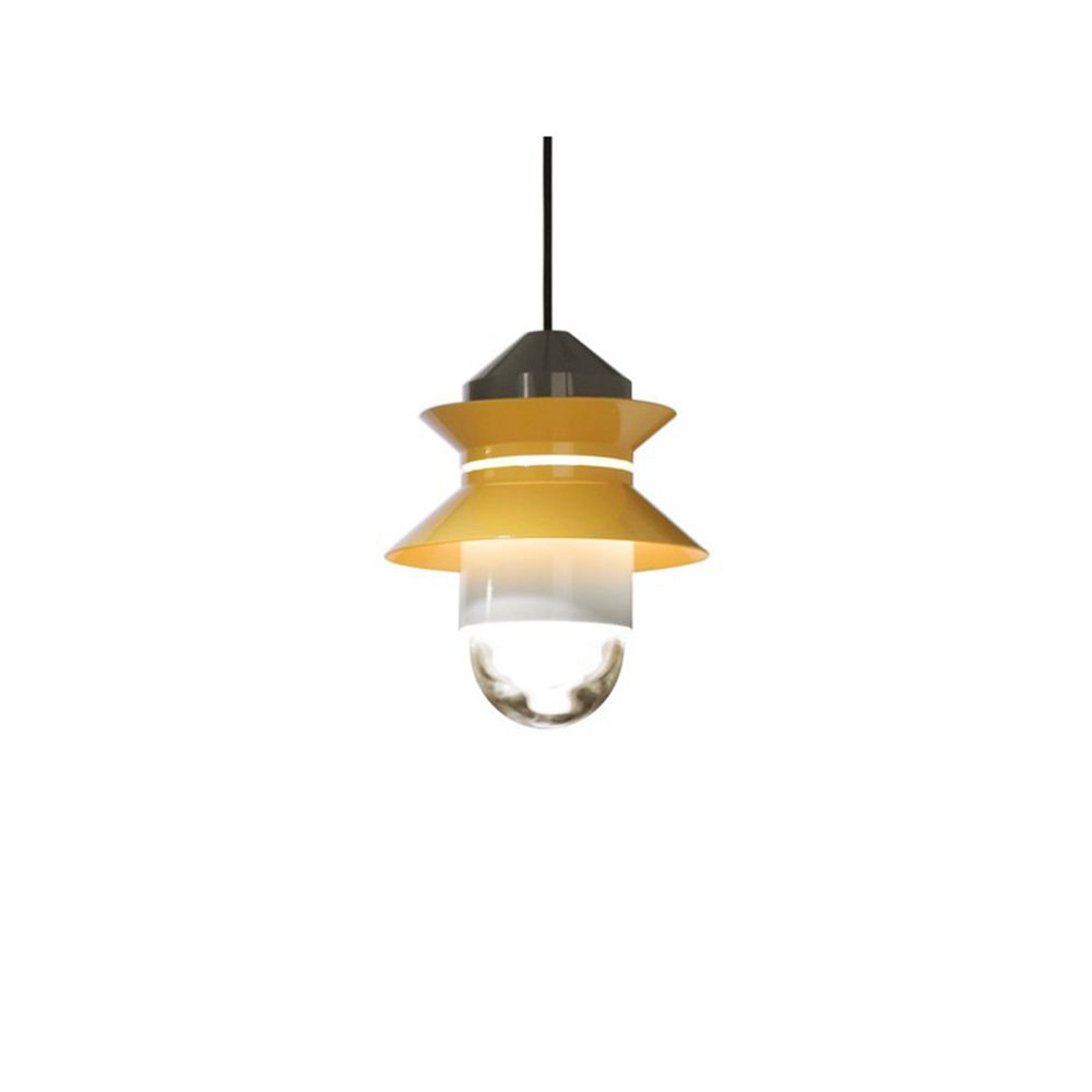SANTORINI zewnętrzna lampa wisząca MARSET żółta