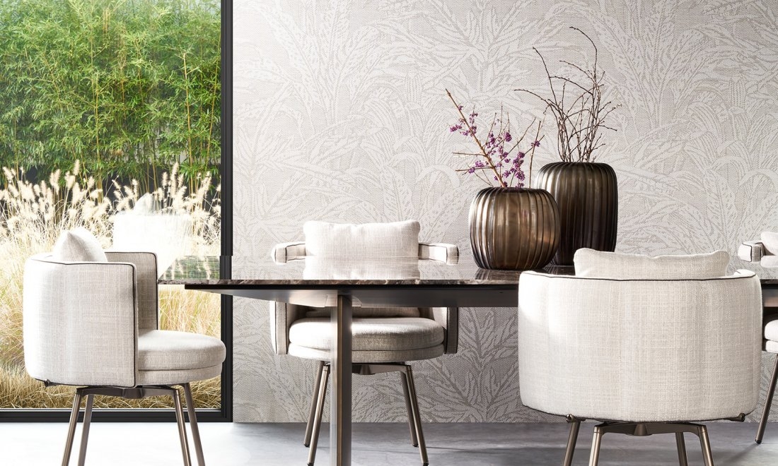 Tapeta Arte Manovo 22022 Light Grey Savanna - botaniczna