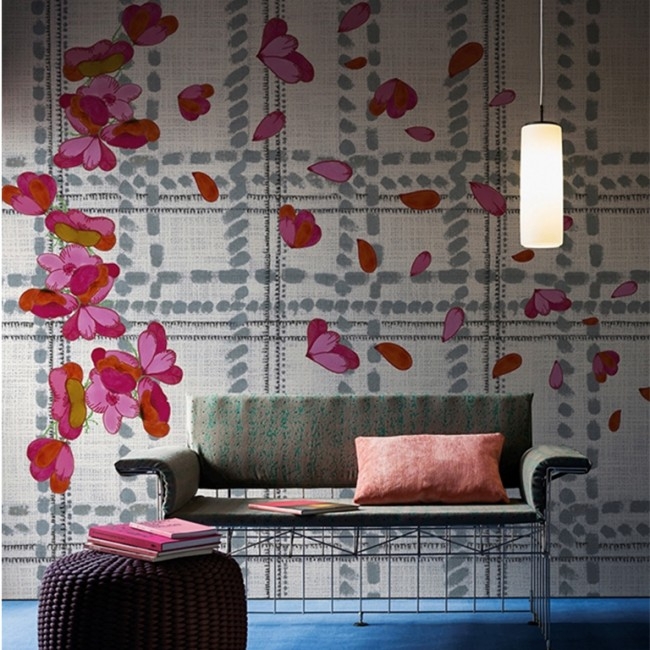 SCOTTISH BLUMEN TAPETA WALL&DECO