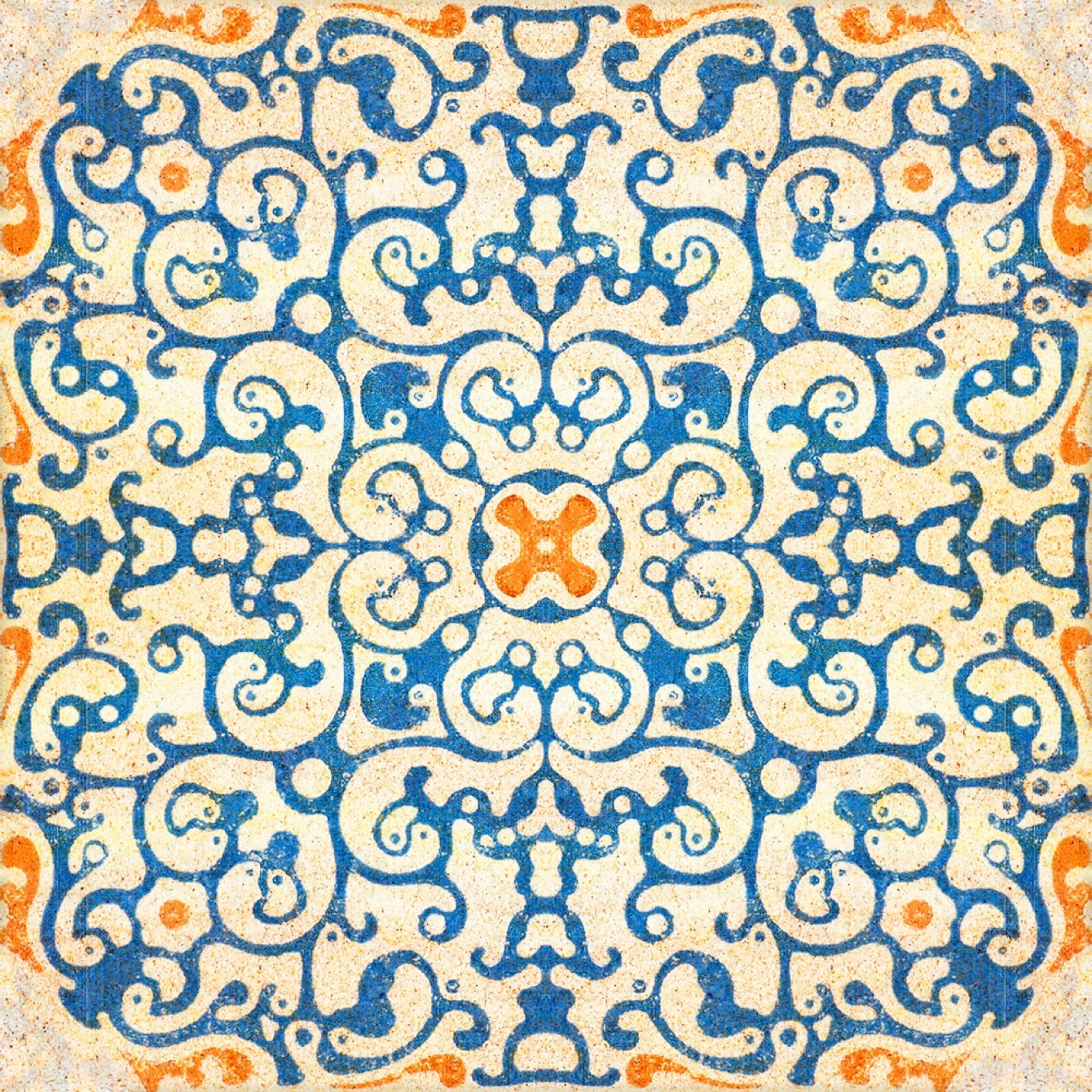 SPANISH TILE TAPETA MIND THE GAP
