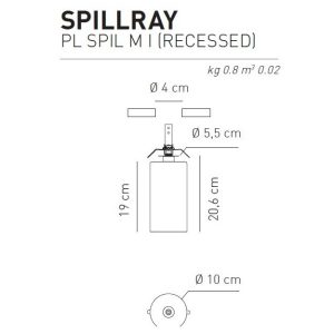 SPILLRAY MI LAMPA SUFITOWA AXO LIGHT