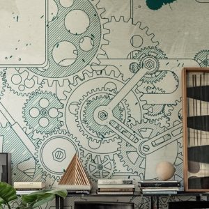 STEAMPUNK TAPETA WALL&DECO