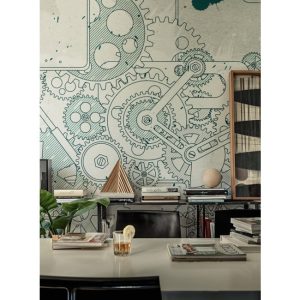STEAMPUNK TAPETA WALL&DECO