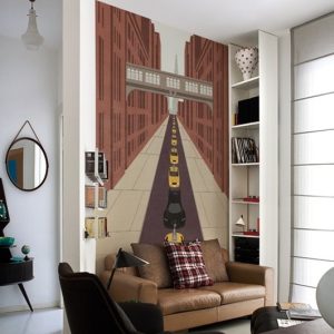 SUPER HEROES TAPETA WALL&DECO