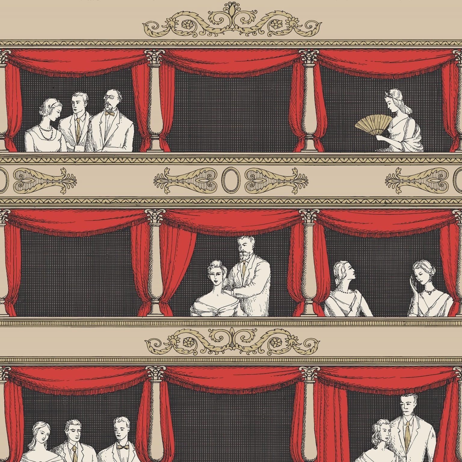TEATRO 114/18037 (kol. FORNASETTI SENZA TEMPO