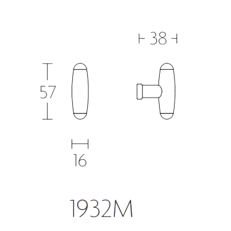 TIMELESS 1932M UCHWYT FORMANI