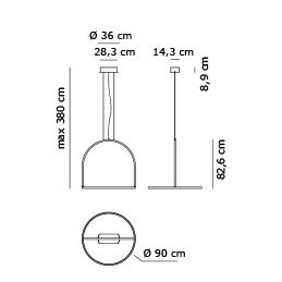 U-LIGHT LAMPA WISZĄCA AXO LIGHT