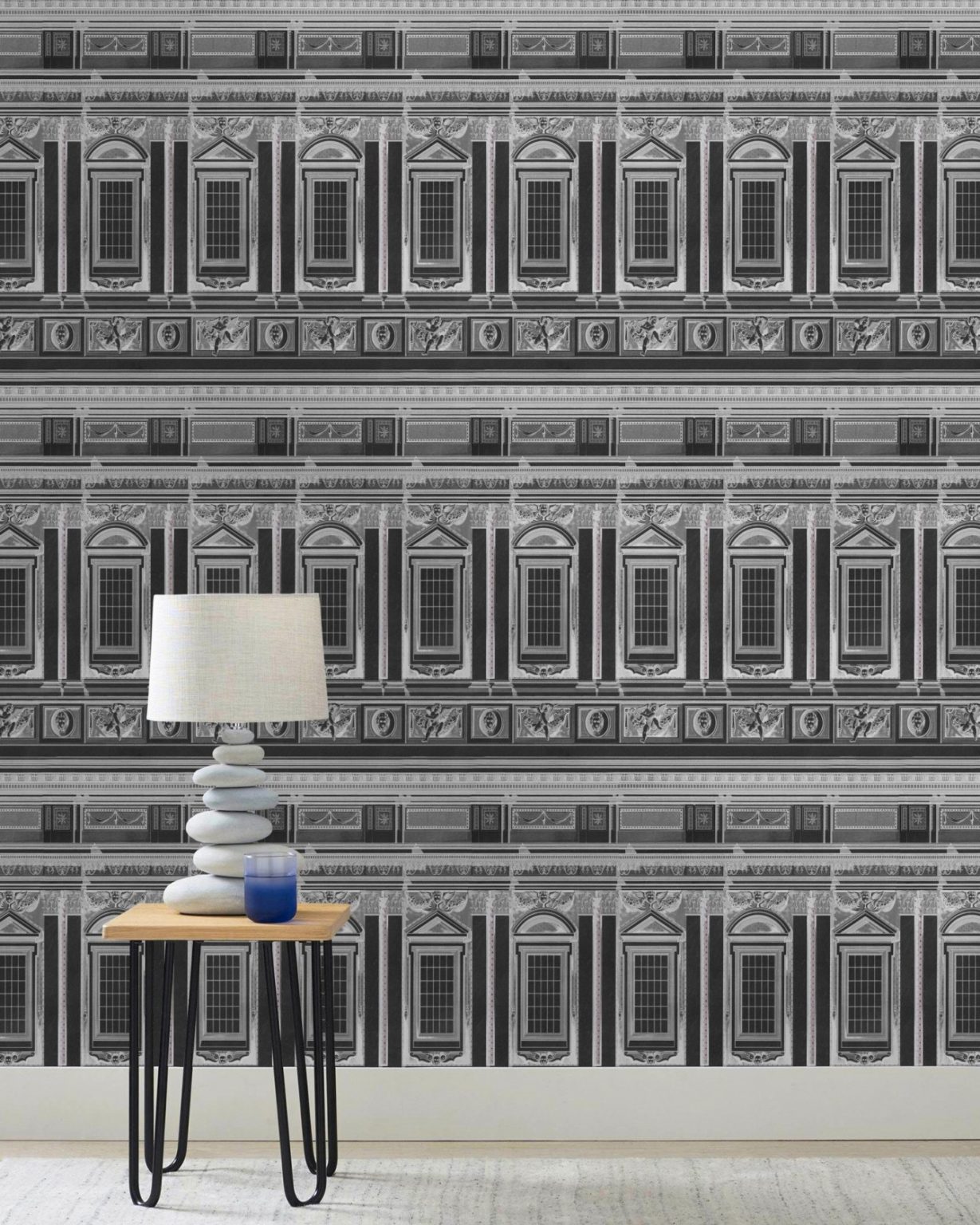 VATICANO ANTHRACITE TAPETA MIND THE GAP