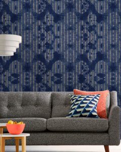 WASHED SHIBORI TAPETA MIND THE GAP