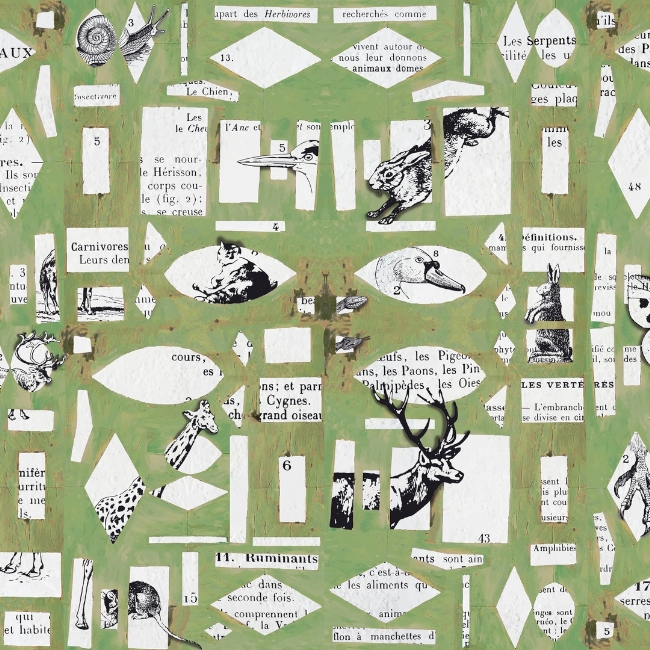 Tapeta Wall&Deco Les Animaux en Papier WDLA2202 cover