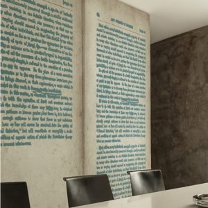 WORDLESS TAPETA WALL&DECO