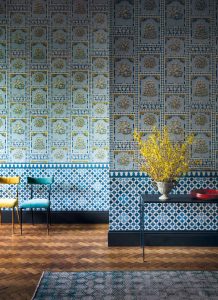 ZELLIGE BORDER TAPETA COLE&SON