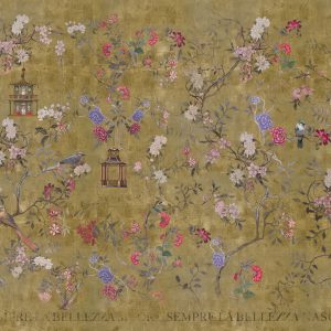 Tapeta Wall&Deco 2025 Oriental Gold| WDOG2501