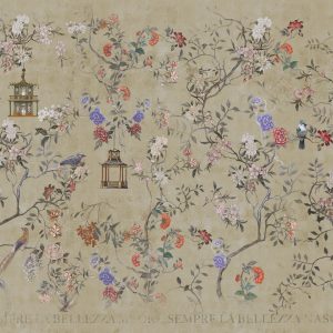 Tapeta Wall&Deco 2025 Oriental Gold| WDOG2502