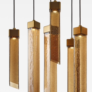 Designerskie lampy wiszące ze szkła handmade Comet BROKIS