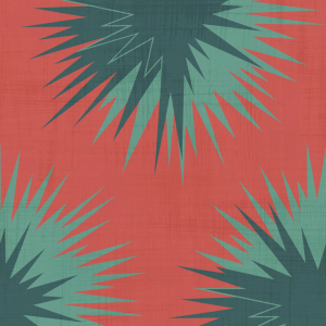Tapeta Cole & Son x Vivienne Westwood Soft Thistle Blood Orange & Viridian 130/7025