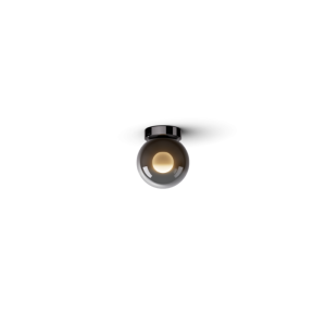 Lampa sufitowa Luna piena 125 up Dark Chrome OCCHIO